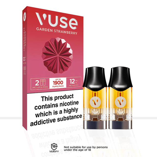 Vuse Epod Pro Garden Strawberry Vape Pods