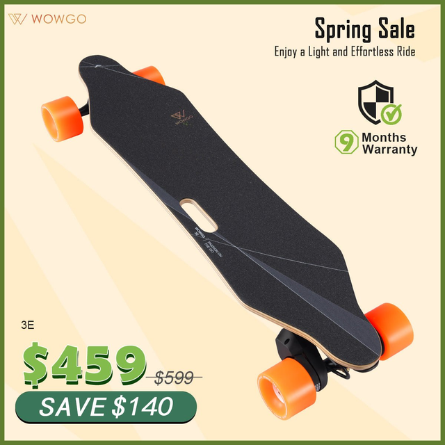 WowGo 3E Electric Skateboard & Longboard