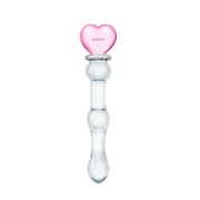 Glass Heart Dildo by Bellesa