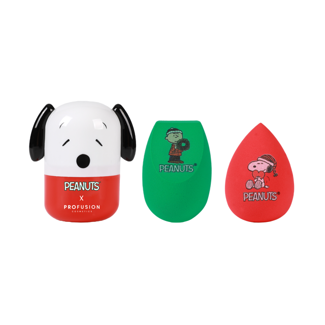 Peanuts Holiday | Let It Blend Blending Sponge & Case Set