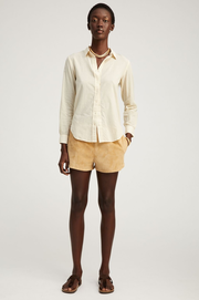 Noix Suede Slip Shorts