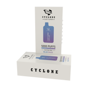 Nicotine Free Gust Super BlueRazz Ice Rechargeable Disposable Vape