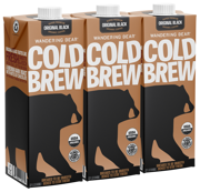 Cold Brew Coffee (32oz Cartons) - Straight Black