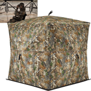 50% off Hunting Blind See Through with Carrying Bag,  Pop Up Ground Blinds 270 Degree