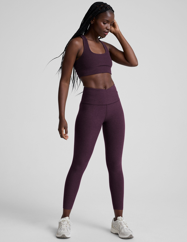 Spacedye At Your Leisure High Waisted Midi Legging