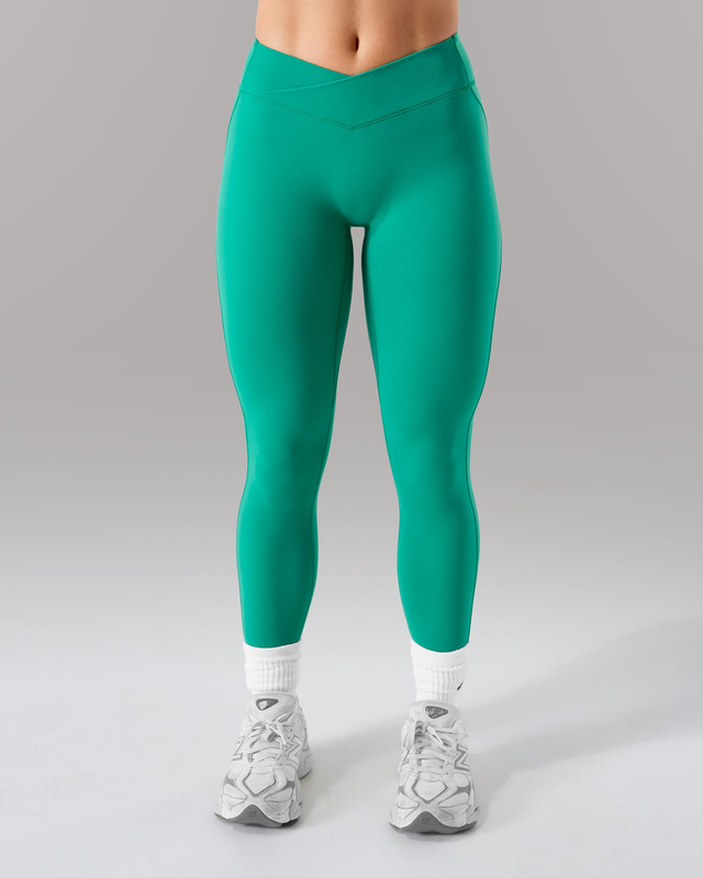 Wrap Mid Rise Legging - Grove