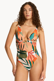 Tropaluxe Chain Link Longline One Piece