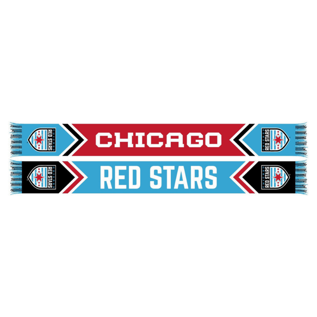 Chicago Stars Chevron Knit Scarf