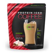 White Chocolate Peppermint High Protein Iced Coffee