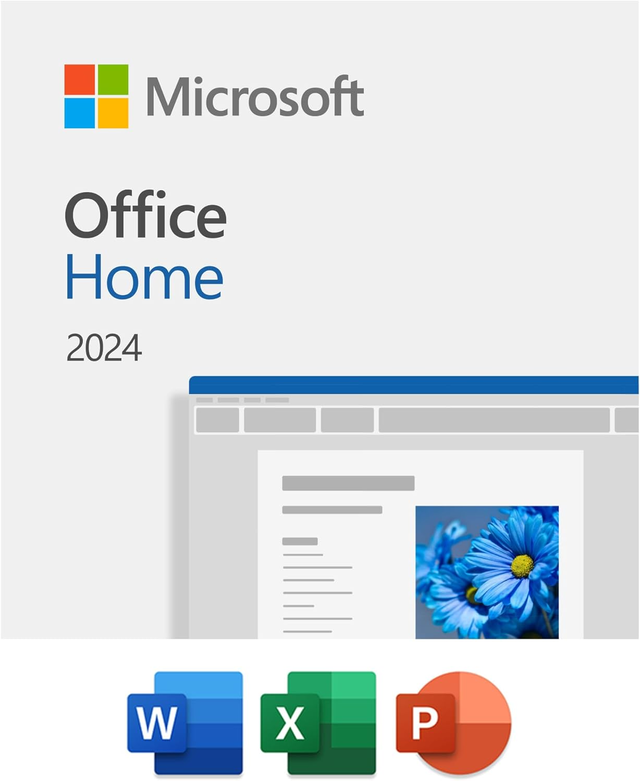 Microsoft Office Home 2024 | for 1 PC/MAC (1 Time Purchase)