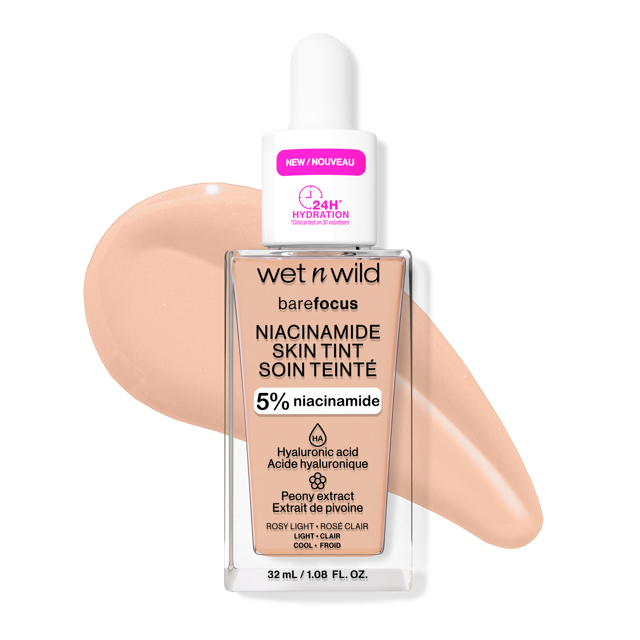 Bare Focus Niacinamide Skin Tint | Rosy Light