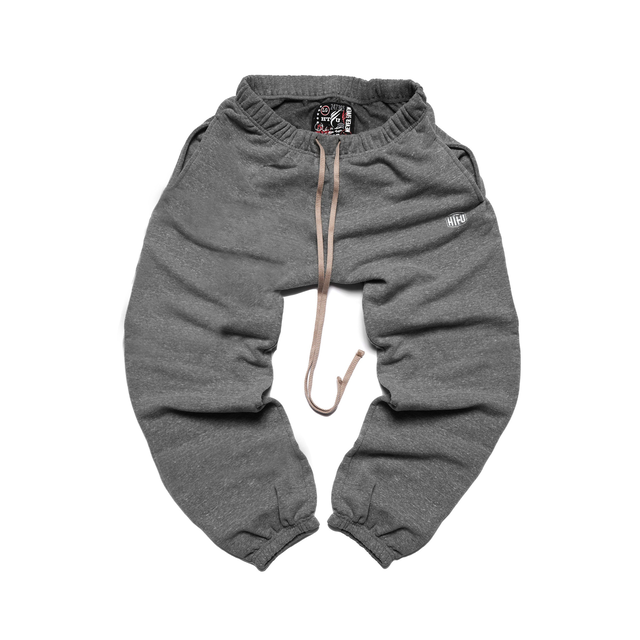 GymRat Sweatpants - Heather Grey - Embroidery Edition
