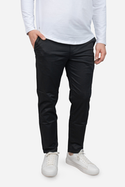 Lightweight Stretch Chino Black