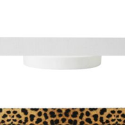 1 Inch Polyester Ribbon Leopard