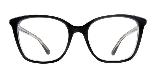 Glasses Direct ™ -Leanna & G - Square Black Frame Glasses For Women | Glasses Direct