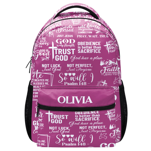 Trust God | Personalized Backpack