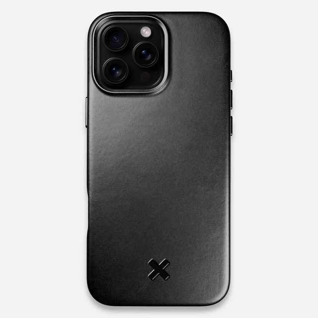 Full Leather Case - Charcoal - iPhone 16 Pro Max