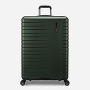 Archer Large Checked Luggage Suitcase Piece with 4 Spinner Wheels