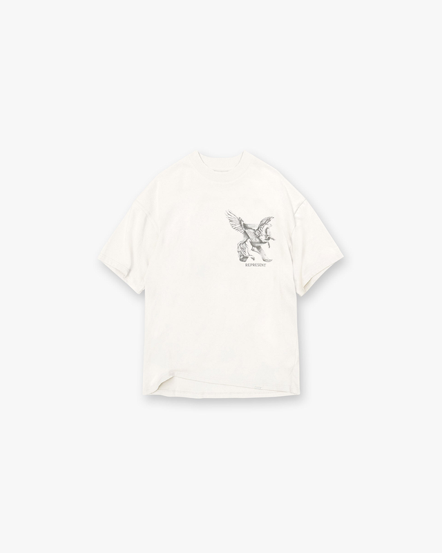 Elegance In Motion T-Shirt - Flat White