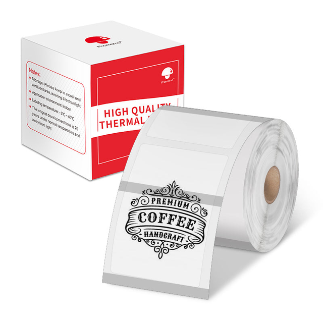 Phomemo 40×60mm Transparent Thermal Label for M110/M120/M150/M200/M220/M221