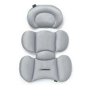KeyFit 35 or KeyFit Max ClearTex Infant Car Seat Head & Body Insert - Light Grey