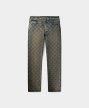 Blue Shield Laser Washed Jeans