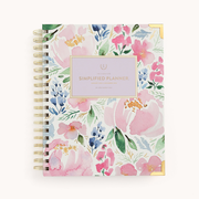 2026 Spiral Weekly Simplified Planner - Cottage Floral