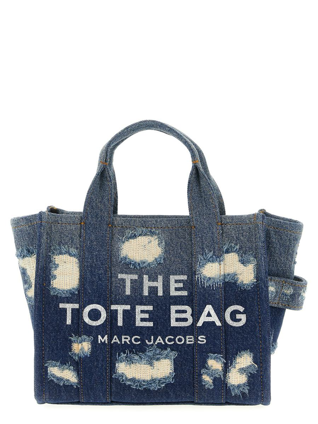 Marc Jacobs 'The Rip And Repair Denim Small Tote' Shopping Bag