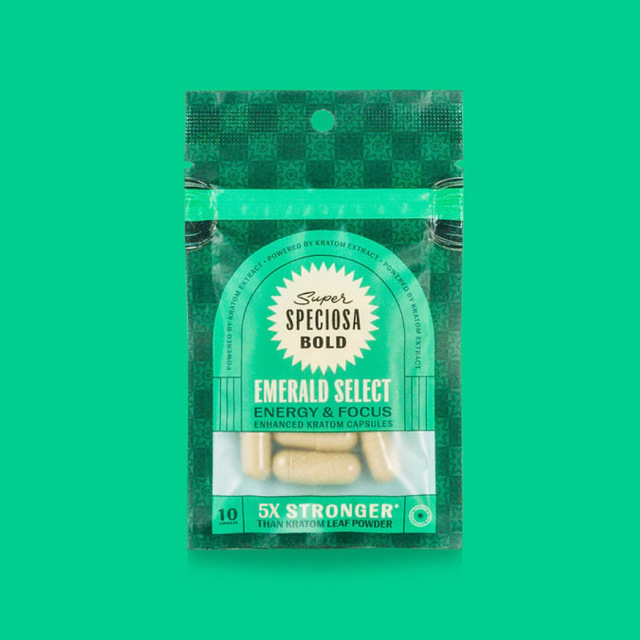 Emerald Select Enhanced Kratom Capsules