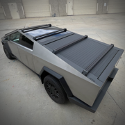 TESLA Cybertruck 24+ Heavy Duty Billet Aluminum Cross Bar - Matte Black