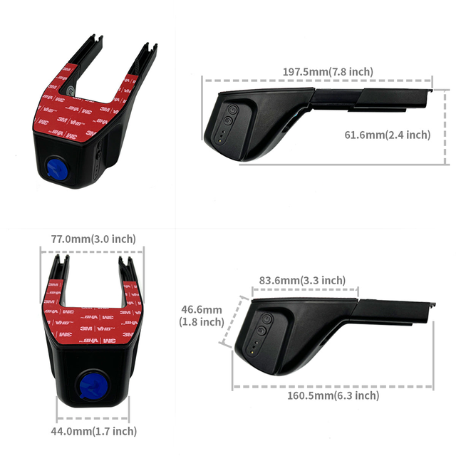 FITCAMX Dash Cam Universal Version