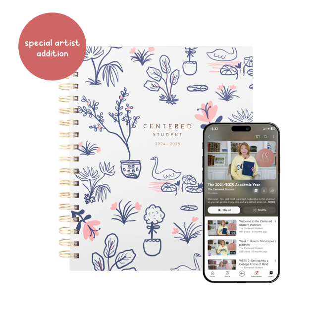 The 2024-2025 Centered Student Planner (Tranquility)