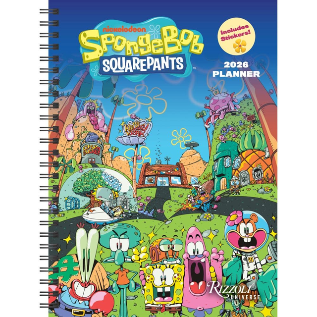 Spongebob Squarepants 2026 Planner