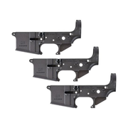 3 Pack Of PSA AR-15 "Stealth" Stripped Lowers