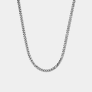 Miami Cuban Link Chain - White Gold (6mm)