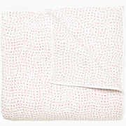 Organic Hand Stitched Lotus Quilt