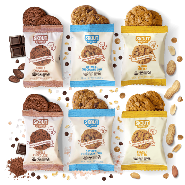 Skout Organic Soft Baked Cookie Sample Pack