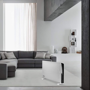 Slim Style Digital Convection Panel Heater with Dual Fan, White - HCX9115E