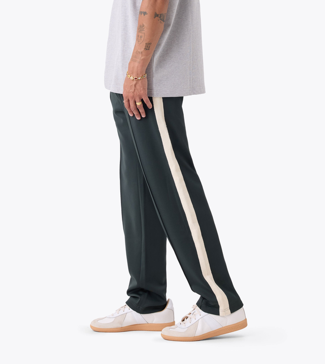 Stitched Football Trackpant Forest - Coming Soon