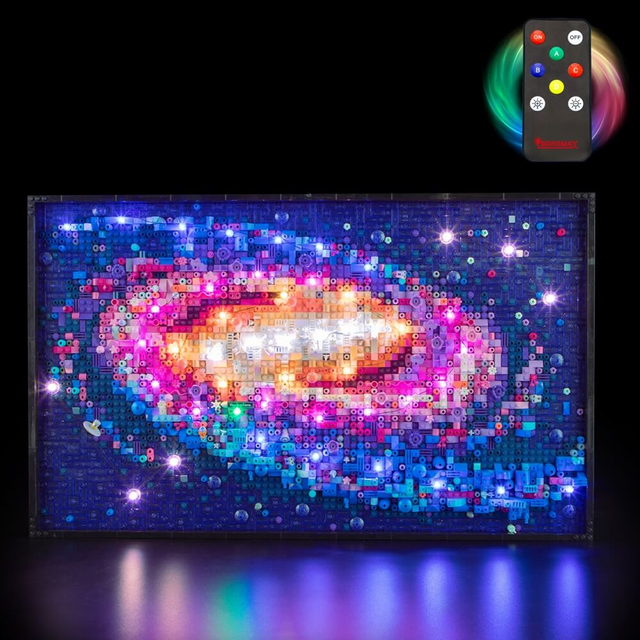 Briksmax 2.0 Light Kit For The Milky Way Galaxy #31212(Remote Version)