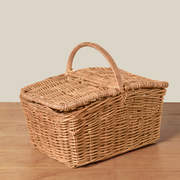 Hudson Woven Picnic Basket