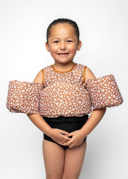 Splasher | Brown Ditsy Floral