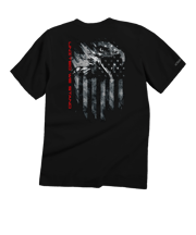 United Eagle - Black Short Sleeve Crewneck T-Shirt