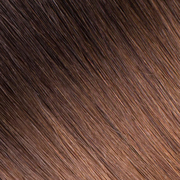 Silk Seam™ Volumizing Weft Clip-In, Off Black/Almond Brown