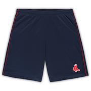 Men's Boston Red Sox Profile Navy Big & Tall Mesh Shorts