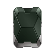 Magnetic Wallet with Stand-Dark Green