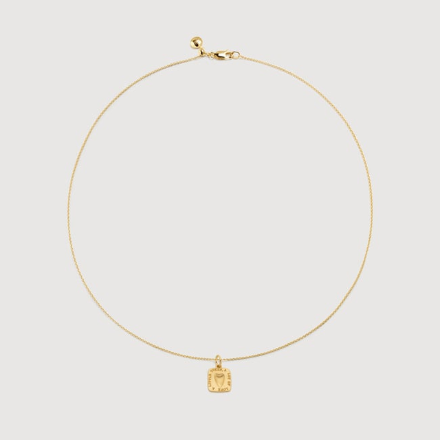 Love Token Pendant Charm Necklace