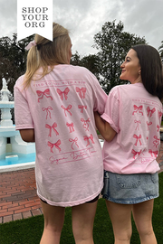 Tied To You Bow Sorority Tee