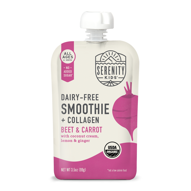 Beet & Carrot Smoothie + Protein with Grass Fed Collagen