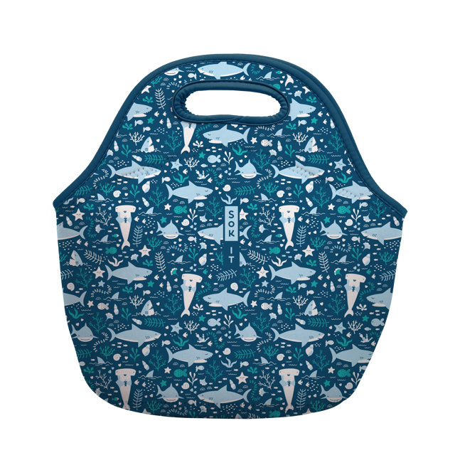 LunchTote - Happy Sharks